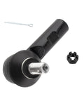 Front Outer Tie Rod Ends Left And Right For Pontiac Vibe And Toyota Matrix 2003 2008 ES3713 Set Of 2 Durable Steering Linkage For Smooth Responsive Ride black metal tie rod end with cotter pin and castle nut