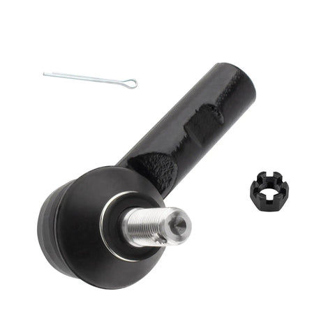 Front Outer Tie Rod Ends Left And Right For Pontiac Vibe And Toyota Matrix 2003 2008 ES3713 Set Of 2 Durable Steering Linkage For Smooth Responsive Ride black metal tie rod end with cotter pin and castle nut