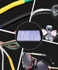 100Pcs 6 Size Clear PE Heat Shrink Tubing Kit For Electrical Insulation And Repairs DIY Friendly Waterproof Durable Cable Wrap Sleeves