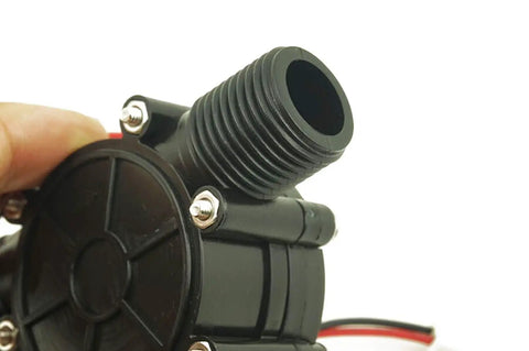 Close-up of Portable Micro Hydroelectric Turbine Generator For DIY LED Lighting And Off Grid Power Direct 0-80V DC Output