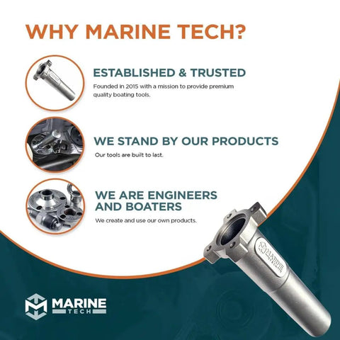 Retaining Ring Wrench Handle AMT0031 For Yamaha Mercury Verado Suzuki with Marine Tech branding and product features