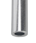 Close-up of aluminum tube from Power Steering Pump Bracket Kit For Chevy Big Block V8 Engines 396 402 409 427 454 502 With Long Water Pump