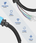 Outboard Ignition Wiring Harness Adapter 8 Pin To 14 Pin For Mercury Mariner Quicksilver Mercruiser showing features.