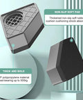 Heavy Duty Washing Machine Anti Vibration Pads With Shock Absorbers shown in close-up with non-slip rubber and PP material.