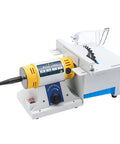 110V Mini Table Saw Rock Polisher With Flexible Shaft, Jewelry Grinder And Polishing Machine For Jewelry Making, Wood, Jade, Amber