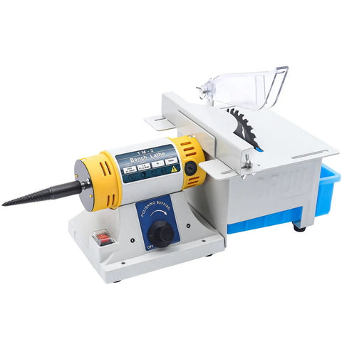 110V Mini Table Saw Rock Polisher With Flexible Shaft, Jewelry Grinder And Polishing Machine For Jewelry Making, Wood, Jade, Amber
