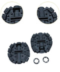 Two Pack Kid Friendly Tricycle Pedals Replacement Set For 1.25cm Rod Rubber Bicycle Pedals For Children