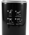 Installation instructions on an Oil Filter Cartridge 37438-08900 3743808900 Compatible With Airman Air Compressor Top Notch Heavy Duty Filtration