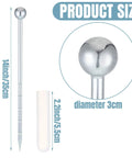 14 Inch Stainless Steel Soil Sampler Probe For Lawn Garden Farm Deep Soil Sampling Heavy Duty Probe With Moisture Meter Compatibility