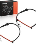 A-Premium rear brake pad wear sensor kit for Porsche Boxster/Cayman, 2-piece set, black cables with white connectors