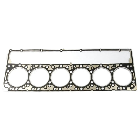Beefy C11 Engine Full Gasket Set For Caterpillar Cat Motor Grader 14M, detailed view of cylinder head gasket.