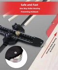 Thin Rip Jig For Table Saws With Micro Adjustable Woodworking Guide And Anti Kickback Safety Design installed on table saw