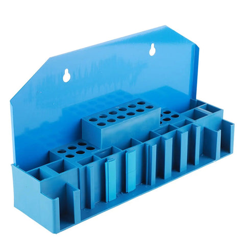 Blue storage box for 58mm T Slot Clamp Kit For Lathe And Milling Machines M14 Beefy Clamping Force Ideal For CNC Operations
