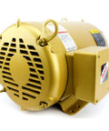Side view of 3-Phase General Purpose AC Motor, 215T Frame, OPSB Enclosure, 10 HP Output, 1770 RPM, 60Hz, 230/460V, Single Unit, Inverter-Rated.