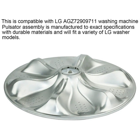 Beef Up Your Front Load Washer Pulsator Assembly Replacement For Front Load Washers AGZ72909711 Wash Plate with holes
