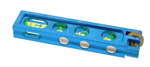 Six Inch Electrician Level With Beefy Neodymium Magnet Jaw And Wide V Groove Channel For Snug Conduit Grip Sports Four Crisp Measuring Vials For Fast Angle Layouts No Nonsense Gear Built Tough For Everyday Crews