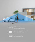 Outdoor Security Camera 4MP WiFi Pan Tilt All-Around Coverage IP65 Waterproof Color Night Vision AI Powered Person Detection view