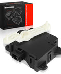 Top Tier HVAC Heater Blend Door Actuator Replacement For Toyota Prius 2001 To 2003 Hybrid shown with mechanical linkage for easy install.