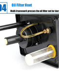 Oil filter net of Automatic Lubrication Oil Pump 1L For NC CNC Engraving Router Machines 220V with visual gauge and alarm