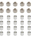 Hexagonal Eccentric Columns Set For V Wheel Linear Motion Adjustable Up To 0.79mm With 10mm Wrench 8mm Height 5mm Inner Hole