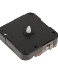 Diy Wall Clock Movement Replacement Kit With Silent Sweep Movements No Hands Needed Black 8.9mm Shaft No Thread Side View