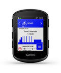 Edge 840 Compact GPS Cycling Computer With Touchscreen And Button Controls displaying interval training screen