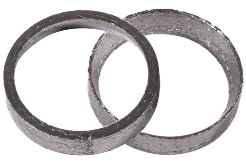 Harley exhaust gasket rings, graphite and steel mesh, 48mm inner diameter, pair