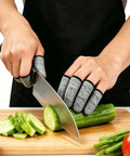 Cut Resistant Finger Cots 12 Pack Protective Finger Sleeves Reusable Finger Guards Anti Slip Finger Covers for kitchen use