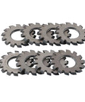M1 Pro Grade Gear Cutter Set With HSS Involute Milling Cutters For Metalworking And CNC Machining 20 Degree PA 8 Piece