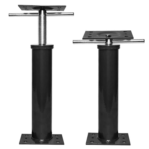 Adjustable Jack Posts For Leveling 11 To 16 Inches, Built To Tackle Sagging Floors, Heavy Duty Basement Floor Jack Supports, 2 Pack