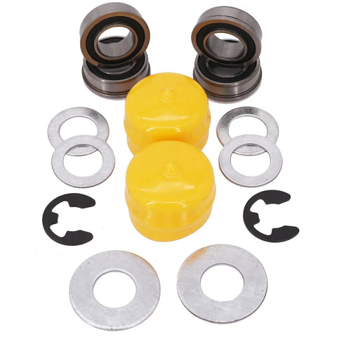 Wheel Bearing Conversion Kit For John Deere LA Series Tractors LA140 LA145 LA150 LA155 LA165 LA175 LA100 L105 L108 L110 L120 L130 L135 Durable Premium Upgrade High Quality Replacement Bolt Right Up, bearings and washers