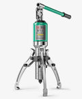 Top Notch Hydraulic Wheel Bearing Puller Kit With Adjustable Two Or Three Jaw Gear Puller For Vertical And Horizontal Jobs Like A Portable Hub Separator Ideal For Auto Repair And Heavy Duty Mechanic Work Without Breaking The Bank Today, steel 3-jaw hydraulic puller