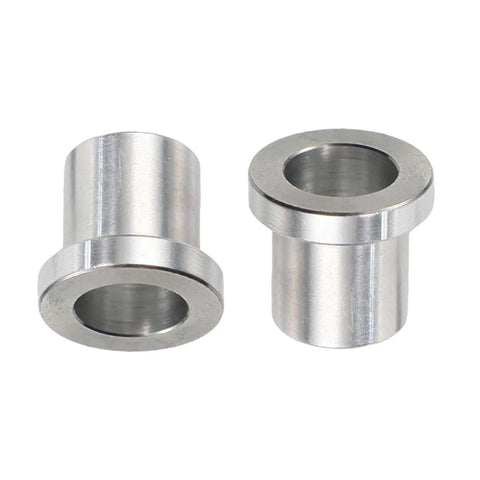 12mm To 15mm Adapter Sleeve Bearing Reducer For Mini Bike Axle 2 Pack Heavy Duty Galvanized Iron Construction - two sleeve bearings