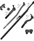 Beefy Front Outer Tie Rod Ends Kit With Inner Tie Rod End Pitman Arm End And Drag Link Sleeve For 2000-2005 Ford Excursion And 2000-2004 F-250 F-350 Super Duty 4WD, steering parts set