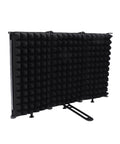 Foldable Soundproof Recording Panel With Abs And Eva Foam Acoustic Treatment Stand Mount Vocal Booth Panel, 255x138mm.