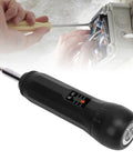 Jelquix Preset Torque Screwdriver With S2 Steel Bits And Adjustable Settings positioned for electrical work with a display for torque settings.