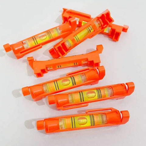 Precision Hanging Bubble Line Level Toolkit Packed With Six Red String Spirit Levels For Spot On Construction Layouts And Built Tough Job Site Accuracy