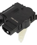 Heavy Duty HVAC Ac Blend Air Door Actuator For Nissan Sentra Juke Leaf And Cube 2009 To 2019, black plastic component with connector and actuator arm.