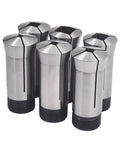 Six Pack Precision 5C Square Collet Set One Quarter To Three Quarters Inch For CNC Milling Machines And Engraving Stations High Quality Spring Steel Mill Chuck Holder Kit