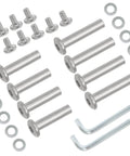 Must Have Inline Skate Wheel Socket Screws Kit 30mm And 35mm Replacement Hardware For Rollerblades With One Installation Tool Eight Piece Set