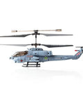 S108G 3.5 Channel RC Helicopter With Gyro featuring brushed motor, realistic controls, ideal for beginners' indoor flight