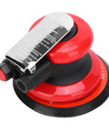 High Speed 10,000 RPM Pneumatic Polisher For Industrial Metal Polishing, Air Orbital Sander With 5 Percent Eccentricity, Ergonomic Grip