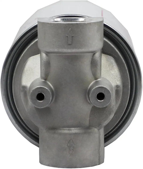 10 Micron Hydraulic Oil Filter Assembly For Petroleum Fluids, Three Quarter Inch Ports, 15 PSI To 200 PSI, 20 GPM Flow, Fine Filtration