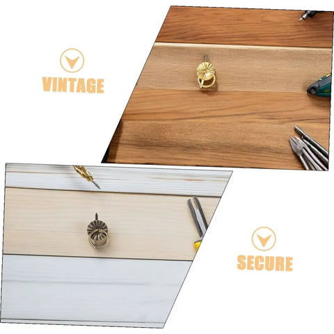 80 Piece Retro Mini Cabinet Pull Handles Rings With Drop Bail Knobs For Small Furniture Metal Drawer Pulls For Wardrobes