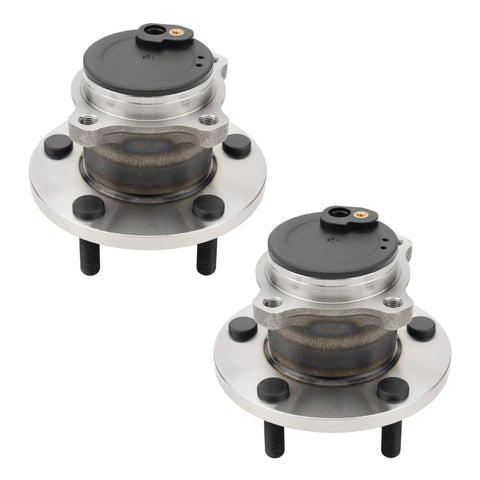 Rear Wheel Bearing Hub Assembly 512347 2 Pack For Mazda 3 2004-2013 And Mazda 5 2006-2010 2012-2015 5 Lug OE Replacement