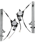 Front Driver And Passenger Side Power Window Regulator With Motor For Chevrolet Spark 2013 To 2016 Hatchback Fast Bolt Mount Set.