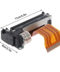Top Shelf 58mm Thermal Printhead Replacement For Receipt Printers Plug And Play Snap In Fit, showing thermal printhead with wiring.