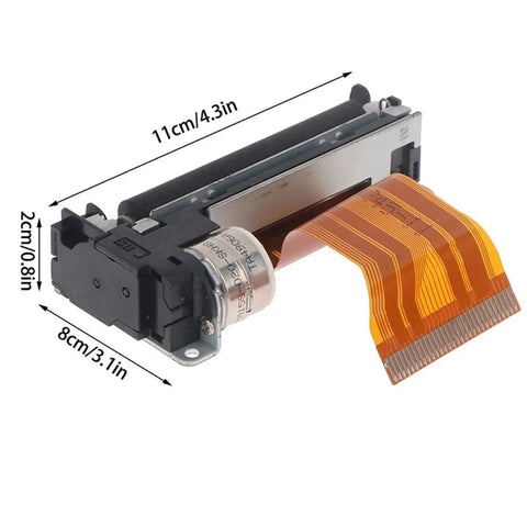 Top Shelf 58mm Thermal Printhead Replacement For Receipt Printers Plug And Play Snap In Fit, showing thermal printhead with wiring.