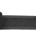 Close-up of black nylon strap showing texture and double-sided adhesive of 2 Pairs Nylon Bicycle Foot Straps With Double Sided Adhesive Backing