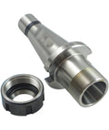 Pro Series NMTB ER 32 Collet Chuck With Drawbar End, Size Forty, Five Eighths Inch By Eleven Thread, Built Tough, Alloy Steel